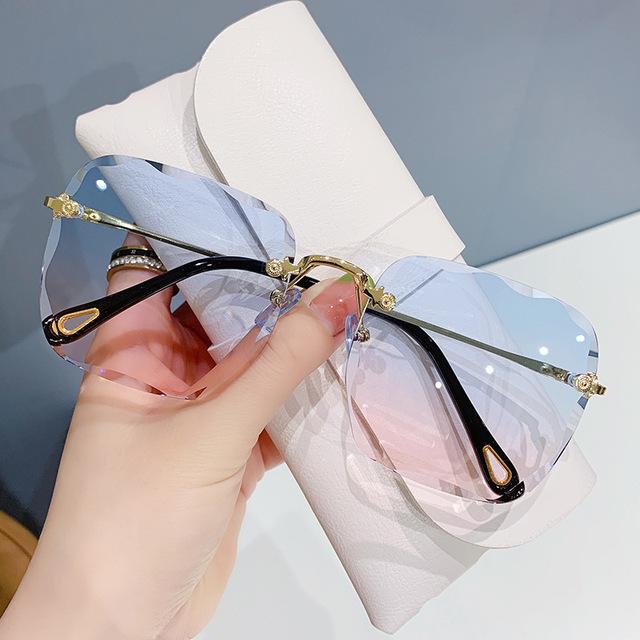 Blue Pink Sunglasses